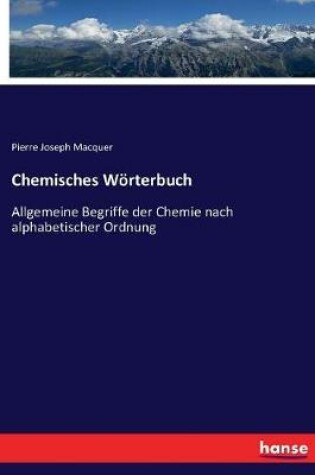 Cover of Chemisches Wörterbuch