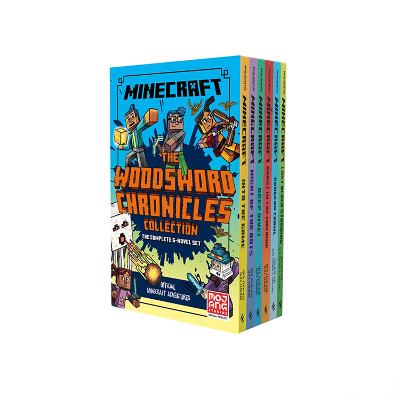 Cover of Minecraft Woodsword Chronicles 6 Book Slipcase