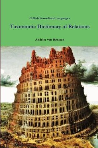 Cover of Taxonomic Dictionary of Relations