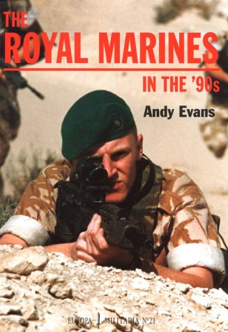 Book cover for The Royal Marines in the '90s