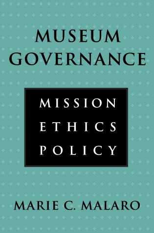 Cover of Museum Governance