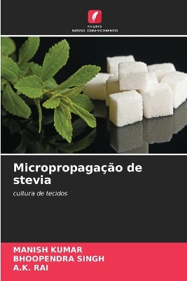 Book cover for Micropropagação de stevia