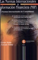 Book cover for Las Normas Internacionales de Informacion Financiera