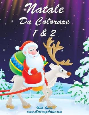 Book cover for Natale Da Colorare 1 & 2