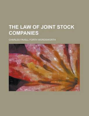 Book cover for The Law of Joint Stock Companies