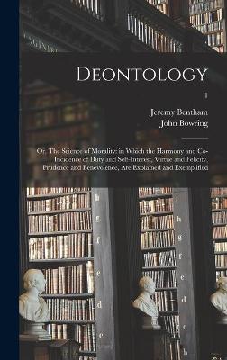 Book cover for Deontology; or, The Science of Morality