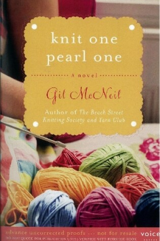 Knit One Pearl One