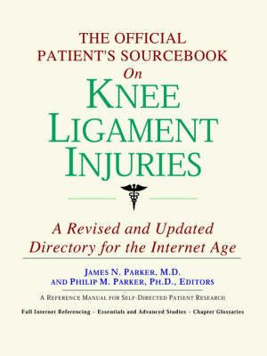 Book cover for The Official Patient's Sourcebook on Knee Ligament Injuries