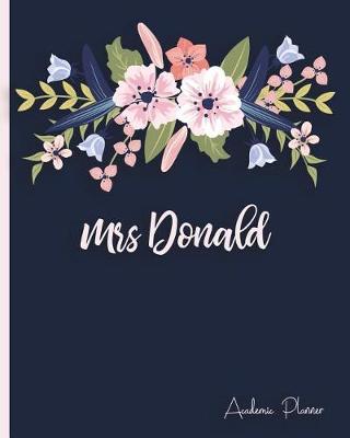 Cover of Mrs Donald, Academic Planner