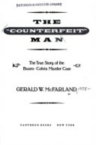 Cover of Counterfeit Man