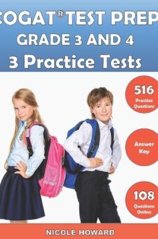 Cover of Cogat(r) Test Prep Grade 3 and 4