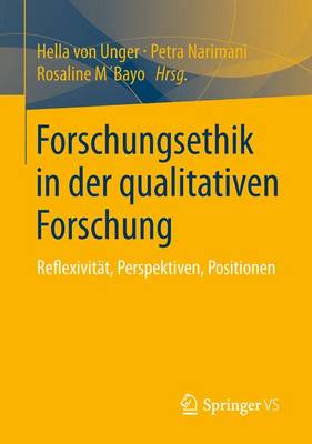 Cover of Forschungsethik in Der Qualitativen Forschung
