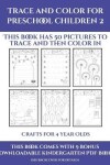 Book cover for Crafts for 4 year Olds (Trace and Color for preschool children 2)