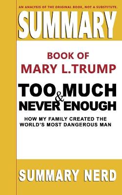 Cover of Summary Book of Mary L. Trump Too Much and Never Enough