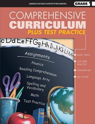 Book cover for Comprehensive Curriculum Plus Test Practice, Grade 1