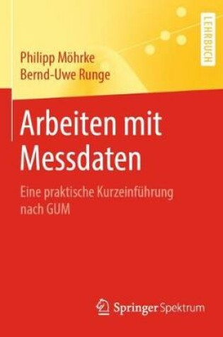 Cover of Arbeiten mit Messdaten