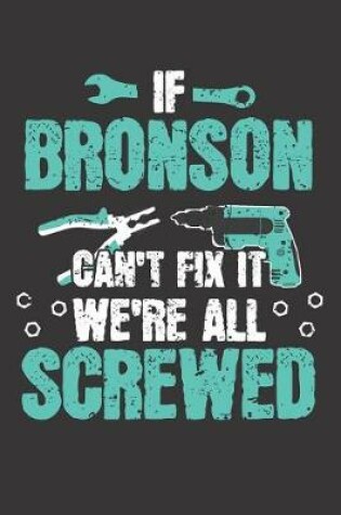 Cover of If BRONSON Can't Fix It