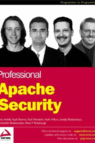 Cover of Professional Apache Security