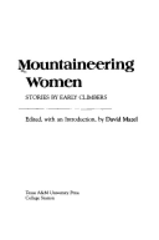 Cover of Mountaineering Women