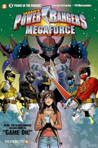 Cover of Power Rangers Megaforce #3: Panic in the Parade