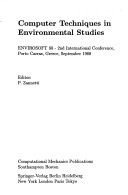 Cover of Development and Application of Computer Techniques to Environmental Studies