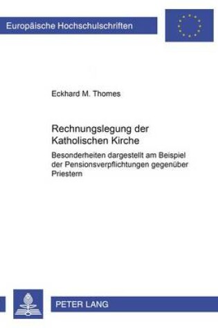Cover of Rechnungslegung Der Katholischen Kirche
