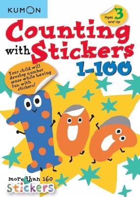 Book cover for Kumon Counting With Stickers 1-100