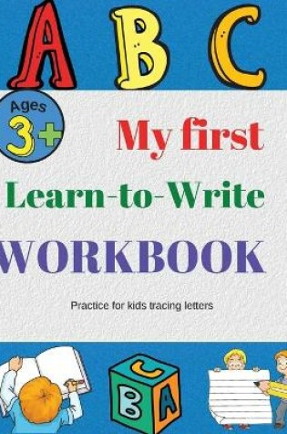 Cover of Alphabet Handwriting Practice workbook for kids