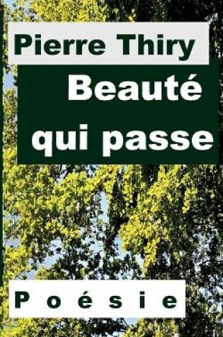 Cover of Beauté qui passe