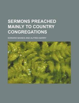 Book cover for Sermons Preached Mainly to Country Congregations