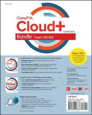 Book cover for CompTIA Cloud+ Certification Bundle (Exam CV0-002)