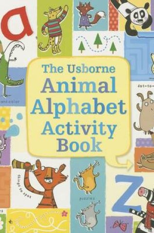 Cover of The Usborne Animal Alphabet Activity Book