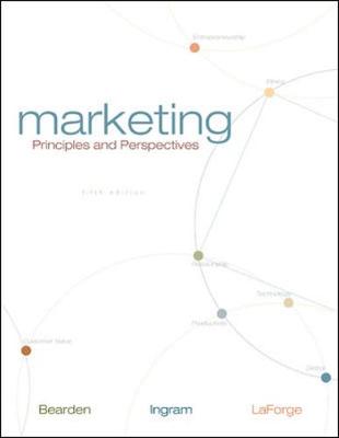 Book cover for Marketing: Principles and Perspectives (Paperback) with Online Learning Center Premium Content Card + SmartSims