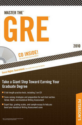 Cover of Peterson's Master the GRE