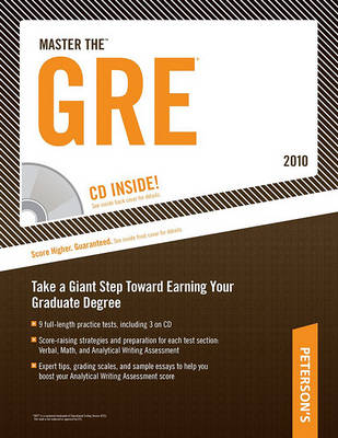 Cover of Peterson's Master the GRE