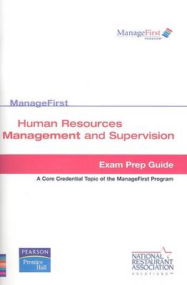 Book cover for Test Prep Human Resources Management and Supervision