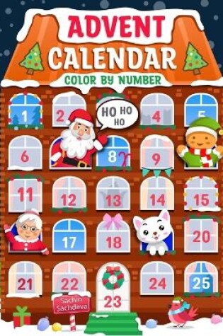 Cover of Advent Calendar Color by Number