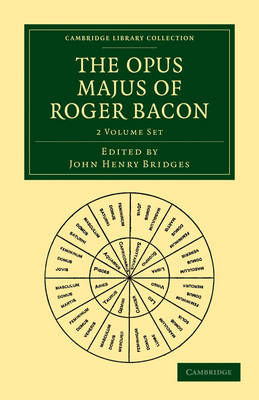 Book cover for The Opus Majus of Roger Bacon 2 Volume Paperback Set