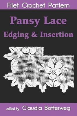 Book cover for Pansy Lace Edging & Insertion Filet Crochet Pattern