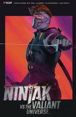 Book cover for Ninjak vs. the Valiant Universe