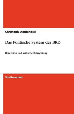 Book cover for Das Politische System der BRD