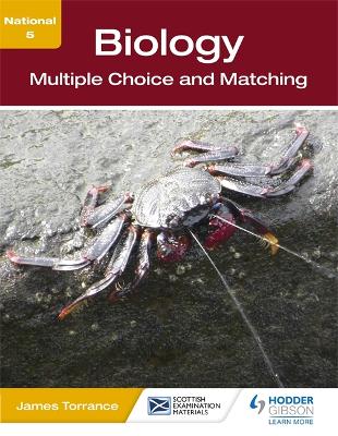 Book cover for National 5 Biology: Multiple Choice and Matching