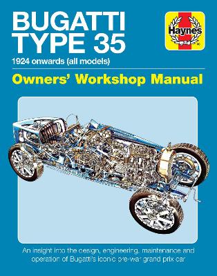 Book cover for Bugatti Type 35 Owners Workshop Manual