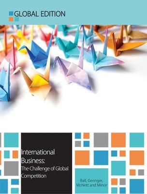 Book cover for International Business: The Challenge of Global Competition, Global Edition