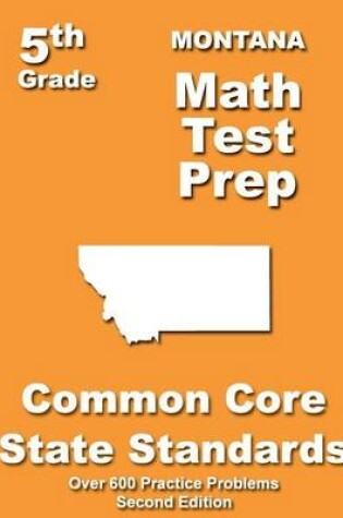 Cover of Montana 5th Grade Math Test Prep