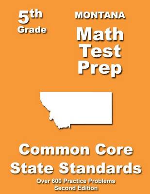 Book cover for Montana 5th Grade Math Test Prep