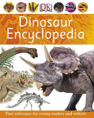 Book cover for Dinosaur Encyclopedia