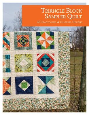 Book cover for Triangle Block Sampler Quilt