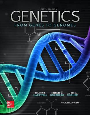 Book cover for Genetics: From Genes to Genomes with Connect Plus Access Card