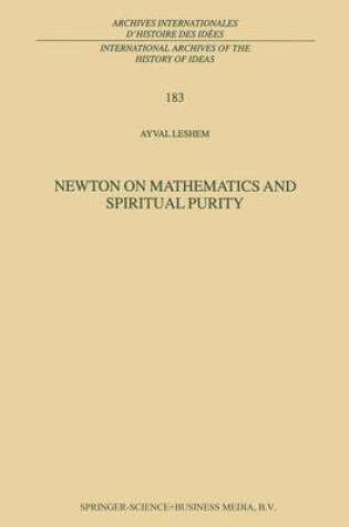 Cover of Newton on Mathematics and Spiritual Purity